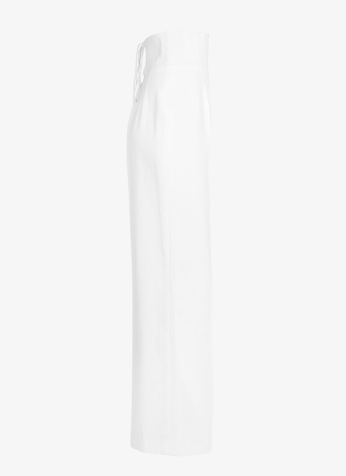 Edition 2004 The Corset Pants in cotton gabardine ALAÏA WHITE EDITION 2004 THE CORSET PANTS IN COTTON GABARDINE